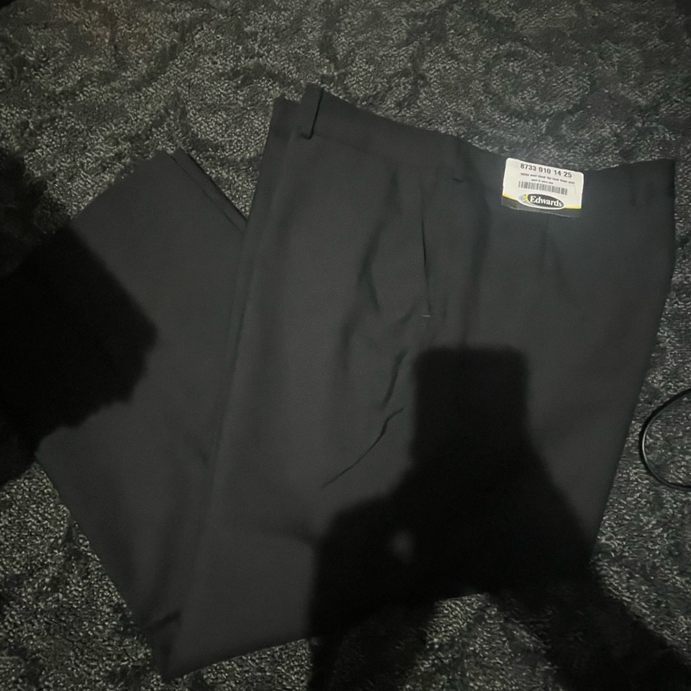 Women's Black Trousers - Classic Straight Leg